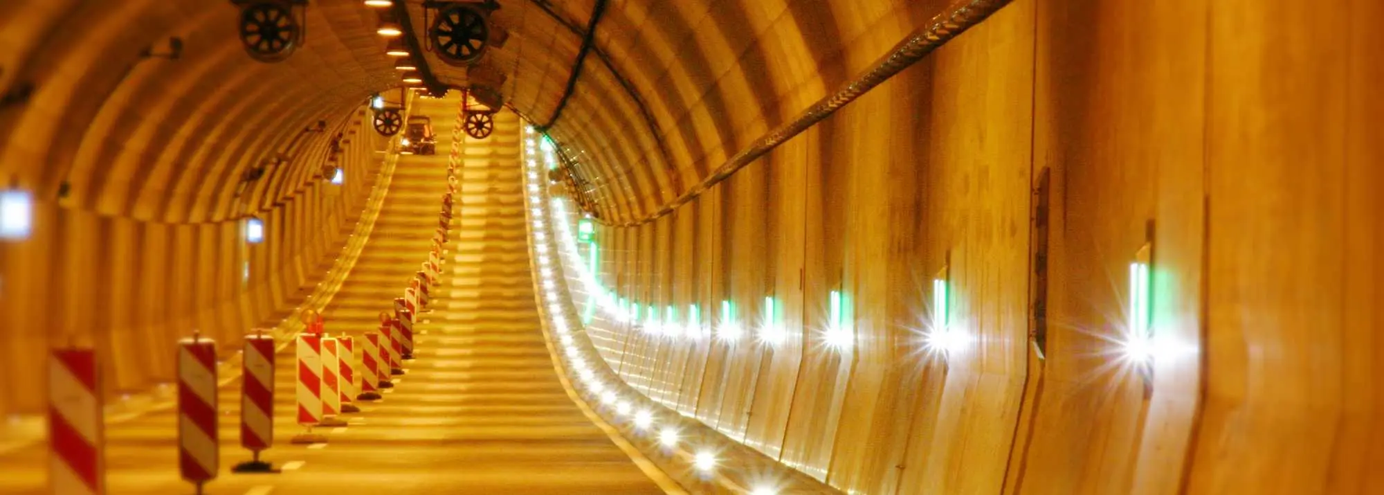 Tunnel Sicherheitsbaken